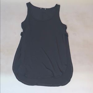 Side cut tank top